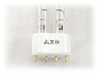 2 x QUARZGLAS 55 Watt PL UVC Leuchtmittel für höhere Leistung eines OASE Bitron 110 C