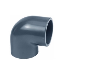 PVC Winkel 90 Grad Ø 90 mm PN 10  (10 bar) GISPO ECOline